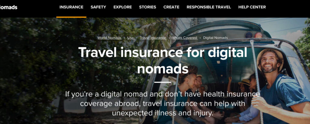 Best Nomad Insurance - World Nomads