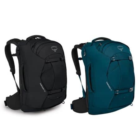 Best Digital Nomad Backpacks - Best Budget - Osprey Farpoint & Fairview 40