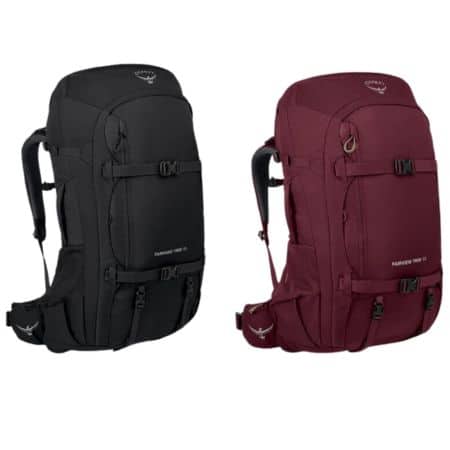Best Digital Nomad Backpacks - Best For Adventurers - Farpoint & Fairview Trek 55L