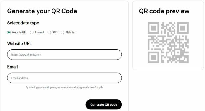 Best Free QR Code Generators - Shopify QR Code Generator